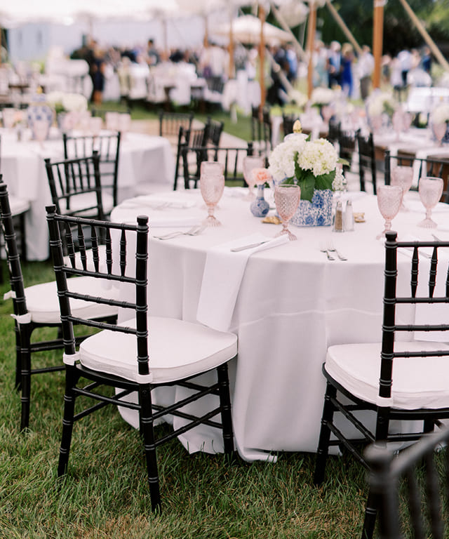 Rent the Black Chiavari Chair, Kelowna Chiavari Chairs