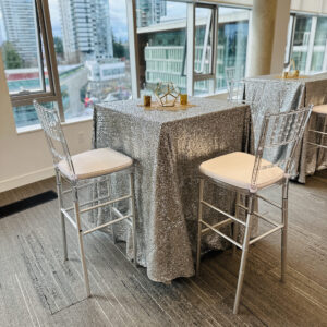 Kelowna Chiavari Chairs, Clear Barstool Chiavari Chairs Rental Kelowna BC